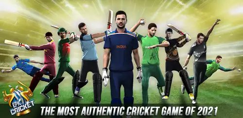 image of epic cricket android cricket game