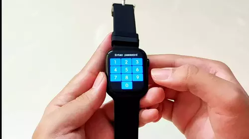 smartwatch pin lock