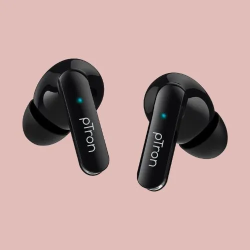 pTron Bassbuds Duo Noise Canceling Earbuds Under 2000