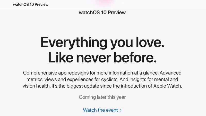 Watch OS