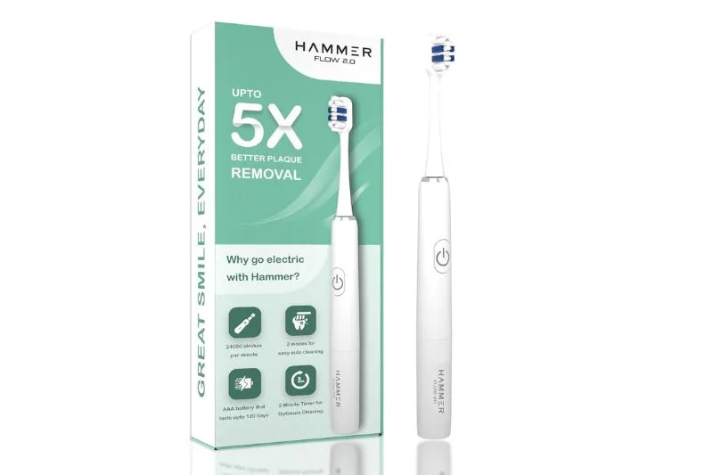 Hammer Flow Electric Toothbrush Under 500
