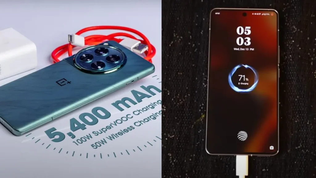 Battery Comparison Between OnePlus 12 vs iQOO 12