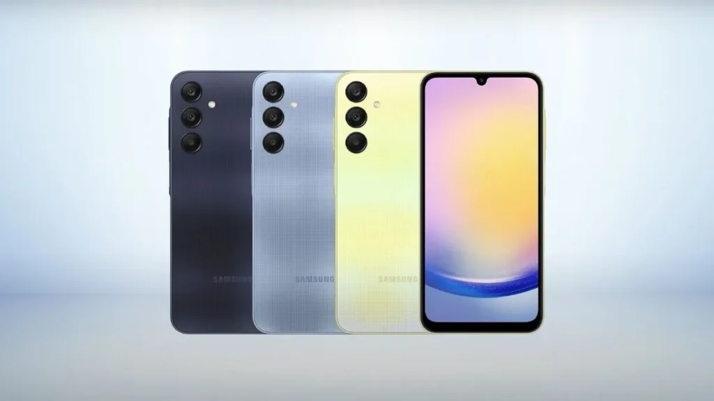 Samsung A25 Color Options